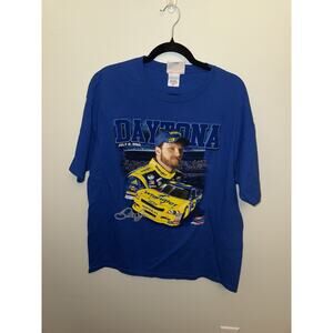 Vintage Dale Earnhardt Sr And Jr All Over Print Shirt Size XL Two Faces